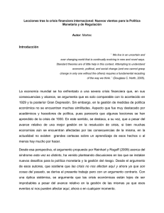 Introducción La economía mundial se ha enfrentado a una severa