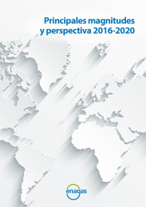 Principales magnitudes y perspectiva 2016-2020