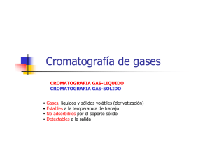Cromatografía de gases
