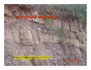 estructura geologica