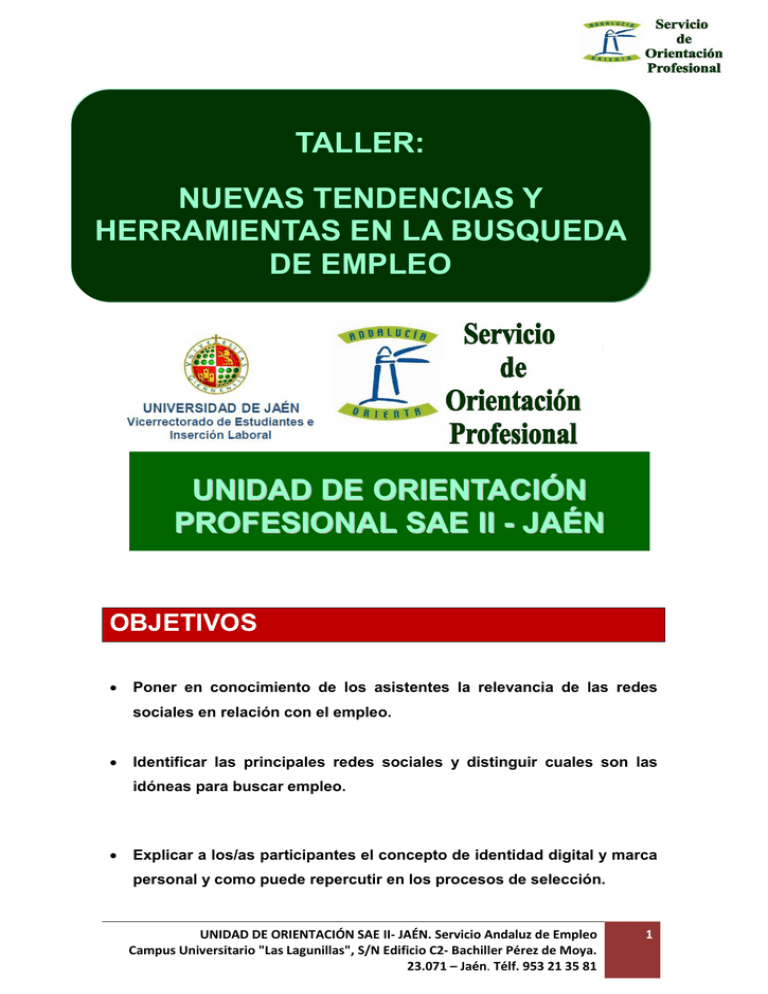 Nuevas Tendencias Y Herramientas En La Búsqueda De Empleo