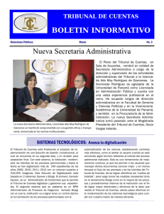 Nueva Secretaria Administrativa