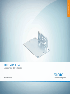 Sistemas de fijación BEF-WK-EPA, Hoja de datos en línea