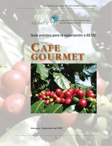 Guía Práctica para la Exportación de CAFE GOURMET a los