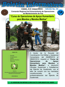 Diapositiva 1 - Ejército de Guatemala