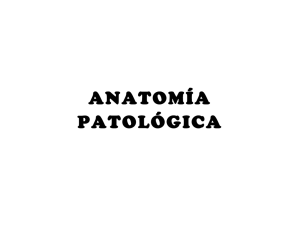 ANATOMÍA PATOLÓGICA