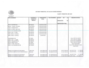 tipo de bienes cantidad y oisposición valor minimo valor de la