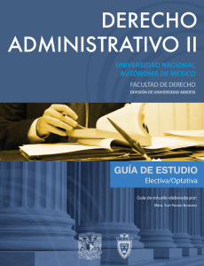 Derecho Administrativo II - Facultad de Derecho