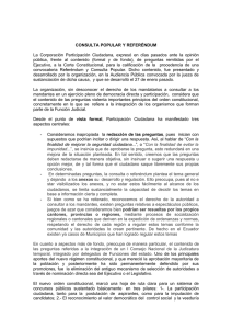 consulta popular y referéndum - Corporación Participación Ciudadana