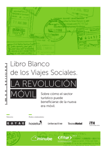 Libro blanco de los viajes sociales: la revolución móvil