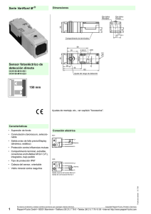 1 Serie VariKont M Sensor fotoeléctrico de