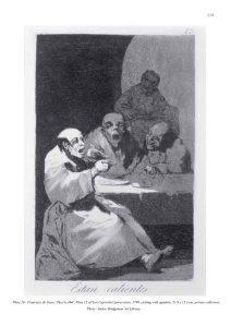 Plate 26 - Francisco de Goya, `They`re Hot`, Plate 13 of `Los