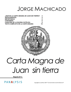 Carta Magna de Juan sin tierra