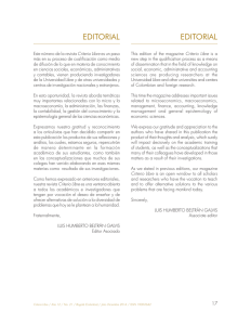 Editorial - Universidad Libre
