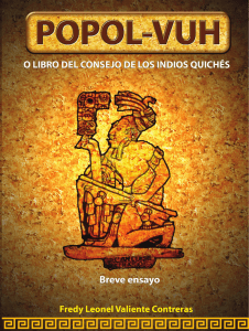 Popol Vuh o Libro del Consejo de los Indios Quiches- V