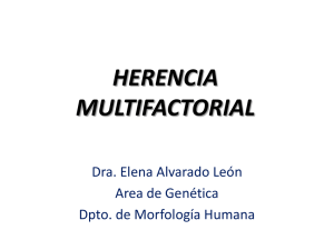 HERENCIA MULTIFACTORIAL