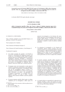 La Decisión 2006/972/CE queda redactada como sigue: DECISIÓN