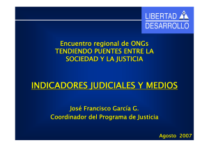 INDICADORES JUDICIALES Y MEDIOS