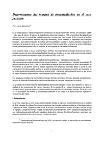 Determinantes del margen de intermediación en el caso peruano