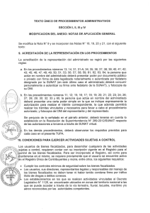 TEXTO ÚNICO DE PROCEDIMIENTOS ADMINISTRATIVOS