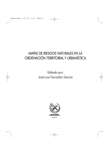 Mapas de Riesgos Naturales en la Ordenación Territorial y