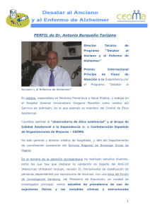 PERFIL de Dr. Antonio Burgueño Torijano