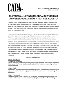 el festival latino celebra su vigésimo aniversario los