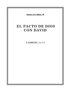 EL PACTO DE DIOS CON DAVID