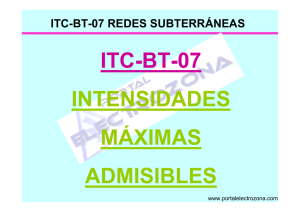 itc-bt-07 redes subterráneas