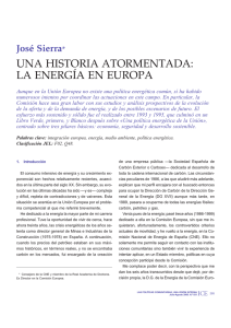 una historia atormentada: la energ&iacute;a en europa