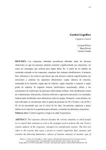 Control Cognitivo - Revistas Eletrônicas da PUC-SP