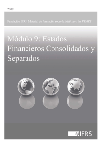 Módulo 9: Estados Financieros Consolidados y Separados