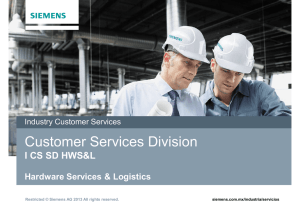 Customer Services Division