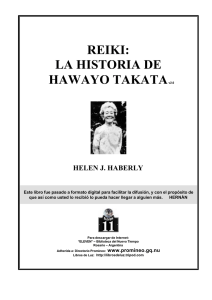 Haberly, H - Reiki, La historia de Takata