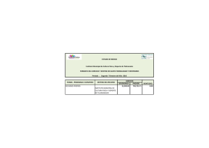 2.- Estructura de Información del Formato del Ejercicio y Destino de