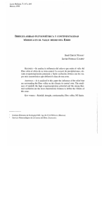 IRREGULARIDAD PLUVIOMÉTRICA Y CONTINENTALIDAD