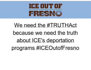 We need the #TRUTHAct because we need the truth about ICE`s