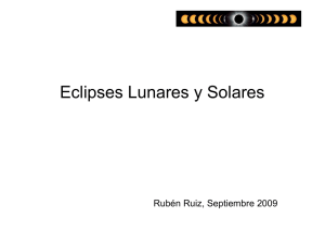 Eclipses Lunares y Solares