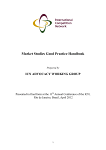 Market Studies Good Practice Handbook