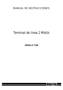 Terminal de línea 2 Mbit/s