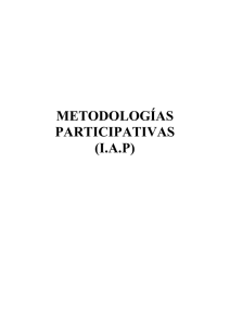 metodologías participativas (iap)