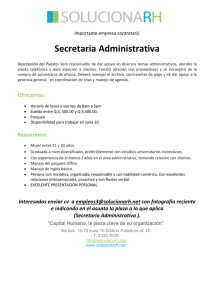 Secretaria Administrativa