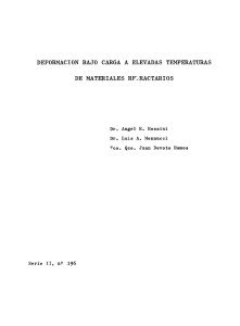 deformacion bajo carga a elevadas temperaturas de