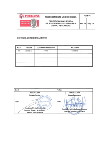 PROCEDIMIENTO USO DE MARCA CERTIFICACIÓN PRIVADA