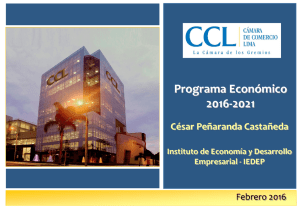 Programa Económico 2016-2021