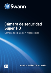 Cámara de seguridad Super HD