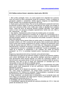 www.unav.es/penal/crimina/ II.XI. Delitos contra el honor: calumnia e