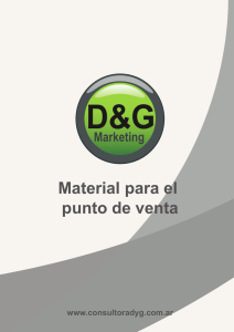 Material POP - Consultora DyG