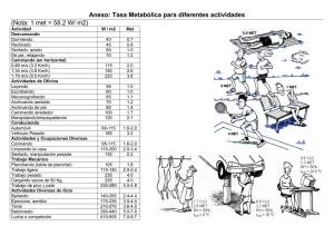 A.6 Tasas metabolicas