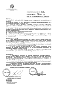 DECRETO ALCALDICIO EX. &iquest;l"QL